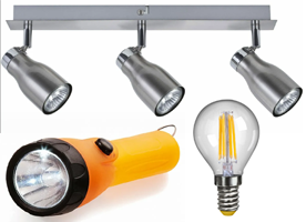 Лампы, светильники и фонари